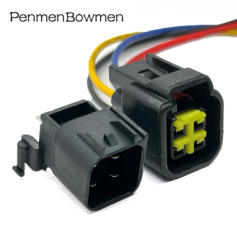 4 Pin Car Ignition Coil Plug Wiring Harness Auto Electrical Cable Connectors Needle Seat For Ford FWY-C-4F-B 12444-5504-2