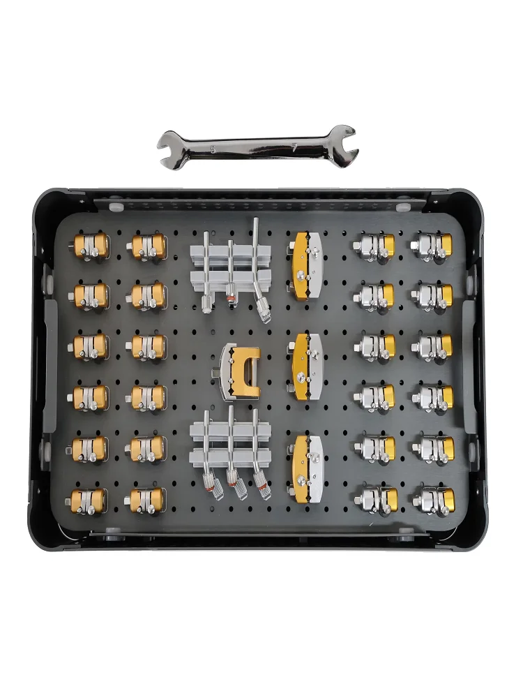 hot sell small fragment system set stryker external fixator ZAS instrument boxes external fixation