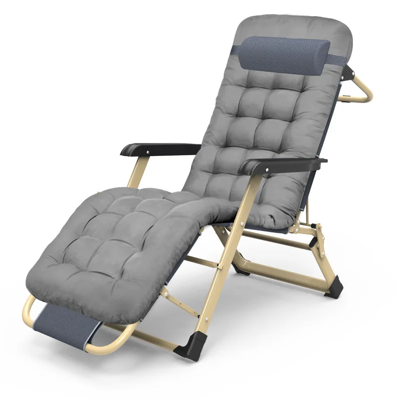 

Складное кресло-реклайнер для обеденного перерыва, раскладная кровать-шезлонг, портативный домашний ленивый диван-кровать, кресло-реклайнер для отдыха