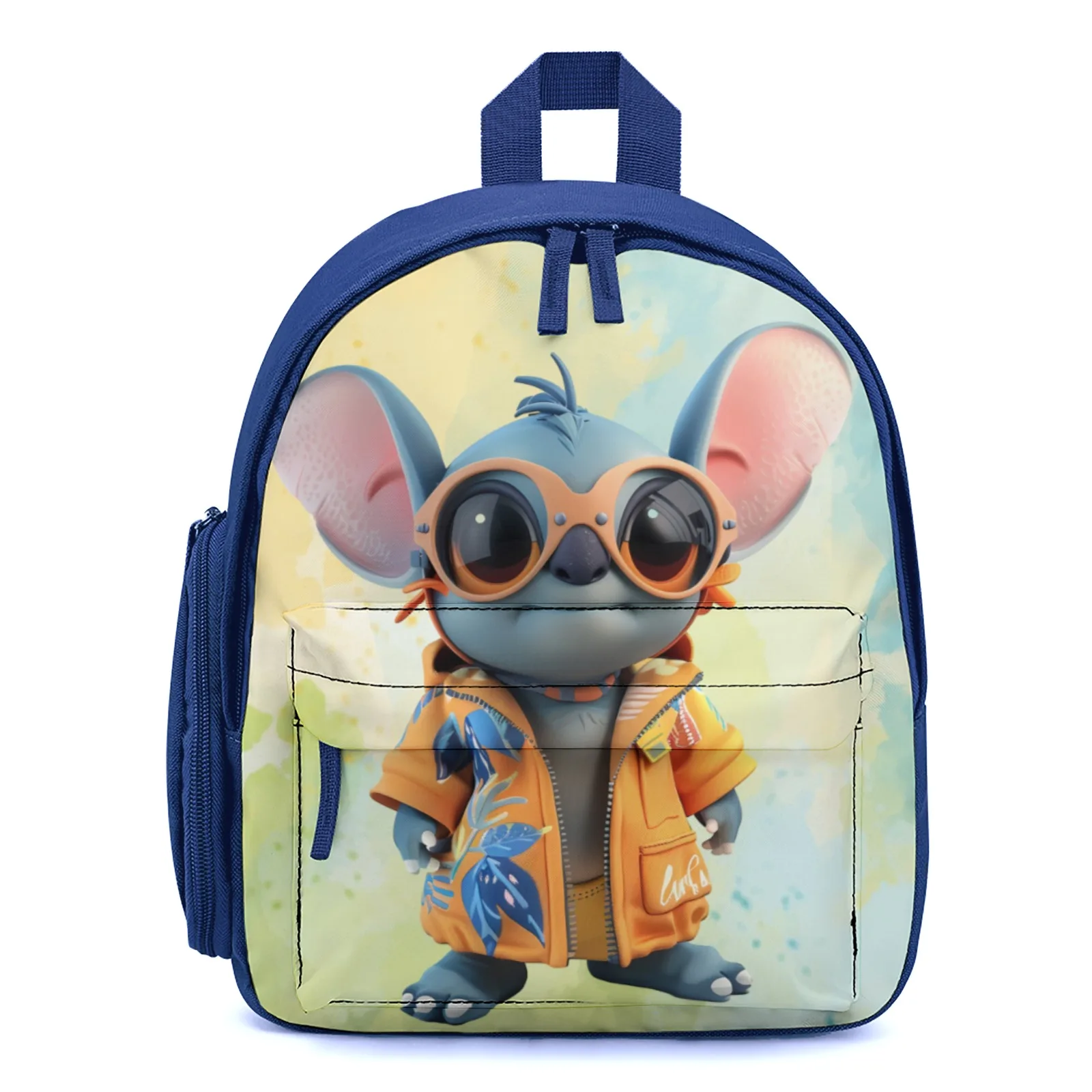 

Очаровательный персонаж мультфильма в очках, детская сумка для девочек с принтом «Снова в школу», школьные сумки в стиле аниме для девочек, 12-дюймовый школьный рюкзак