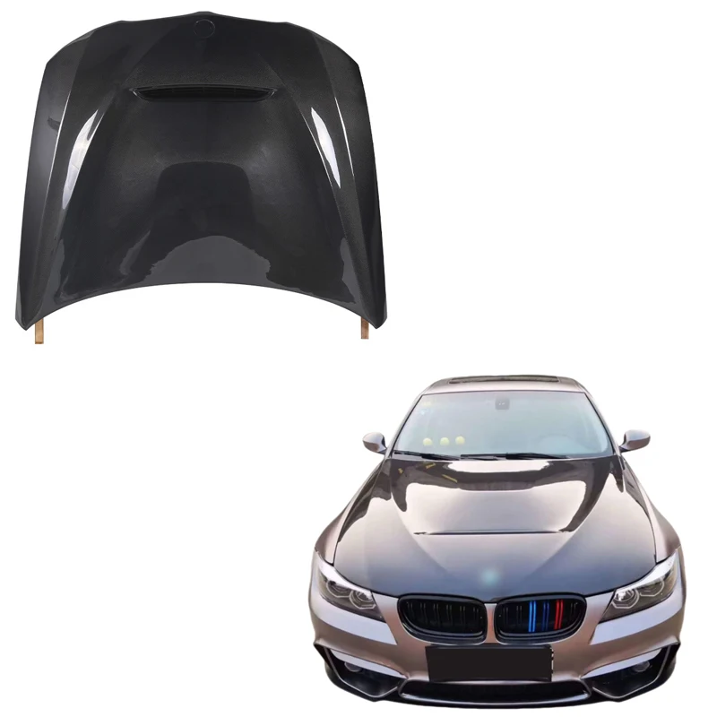 

Carbon Fiber Engine Hood Cover for 3 Series E90 2009 2010 2011 2012 Refit GTS Style Front Bonnet Body Kits