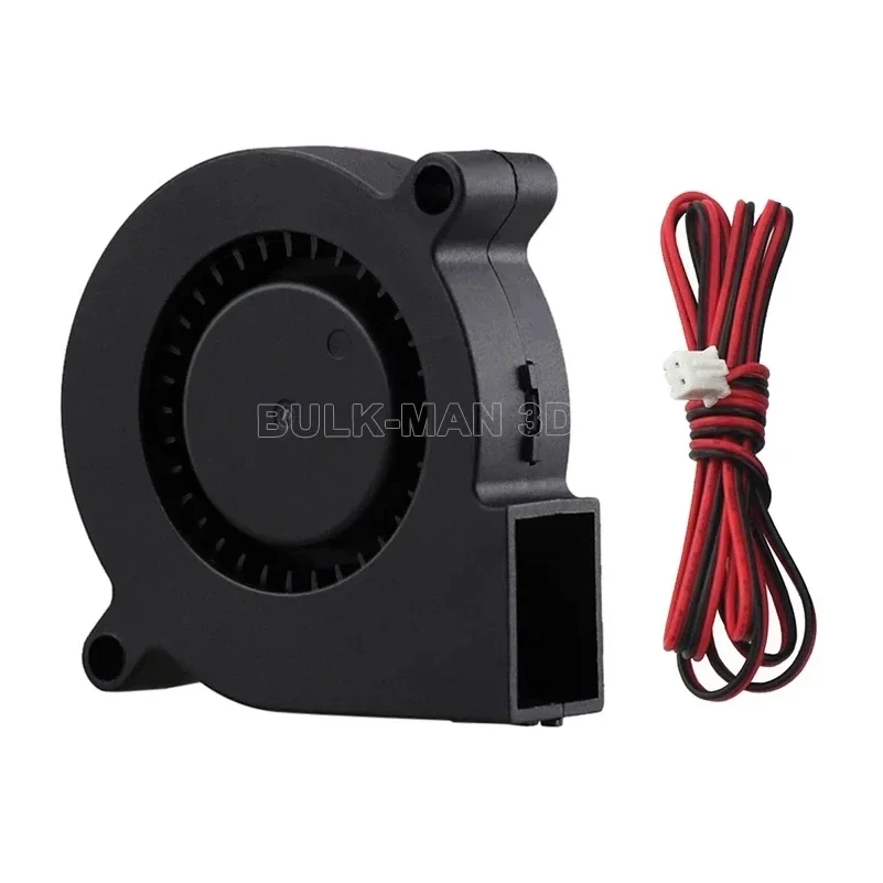 Imagem -03 - Openbuilds dc 12v 24v 50x50x15 mm Óleo Duplo Rolamento Esférico Ventilador Turbina 5015 Ventilador de Refrigeração para Peças de Impressora 3d Peças Lote