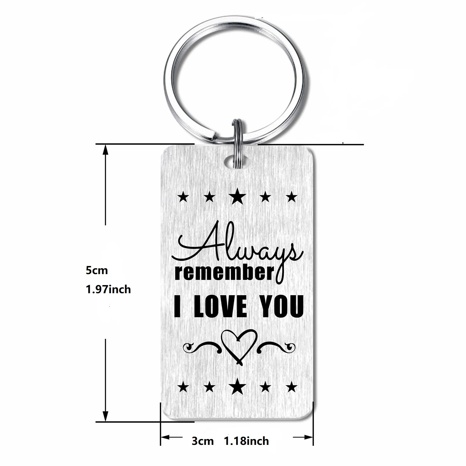 Valentines Gifts for Son In Law- Adult Son In Law Valentines Day Keychain-Son-In-Law Father's Day