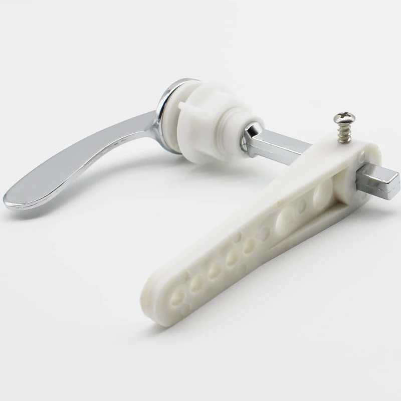 Replacement Flush Handle Cistern Durable Plastic Metal Toilet-Tank Handle
