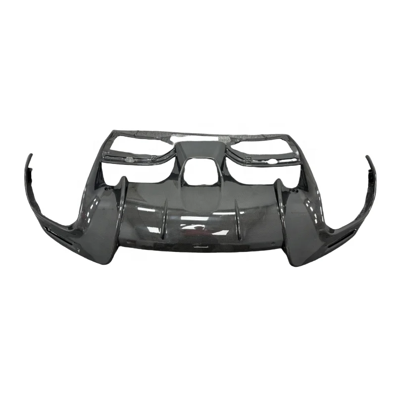 

Для Ferrari Purosangue FUV: Обновленный задний диффузор и спойлер из карбона в стиле OEM, комплект обвеса