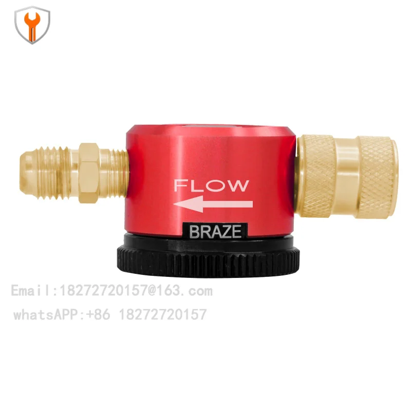 Nitrogen purge tool argon arc welding control valve