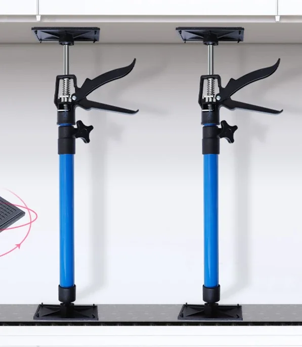 

Hanging cabinet installation support artifact gypsum board lifting bracket cabinet table manual telescopic rod