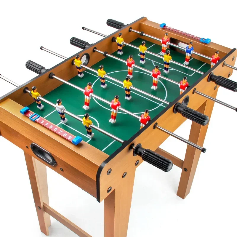 Wooden Table Soccer Table With Four Bars And Six Bars Parent-Child Interactive Toys Indoor Tabletop Games