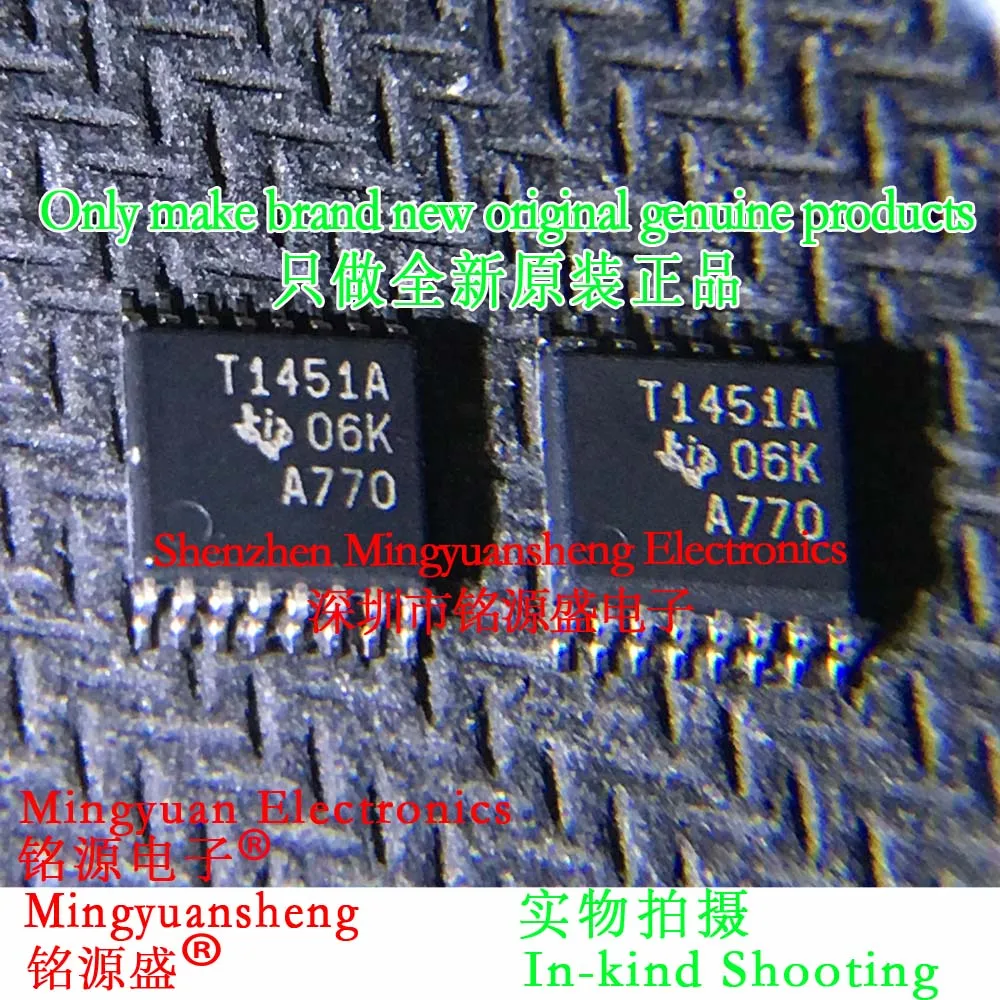 

Mingyuan Sheng Brand New Original Genuine Tl1451Acpwrg4 Tl1451Acpwr Tl1451Acpw Tl1451A Silk Screen Printing Word Making T1451A Package Tssop16 Ic Switch Controller Chip