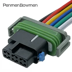 1 Set 12 Pin 0.8 Series Miniature Connector Car Reversing Radar Plug Wire Harness Auto Adapter