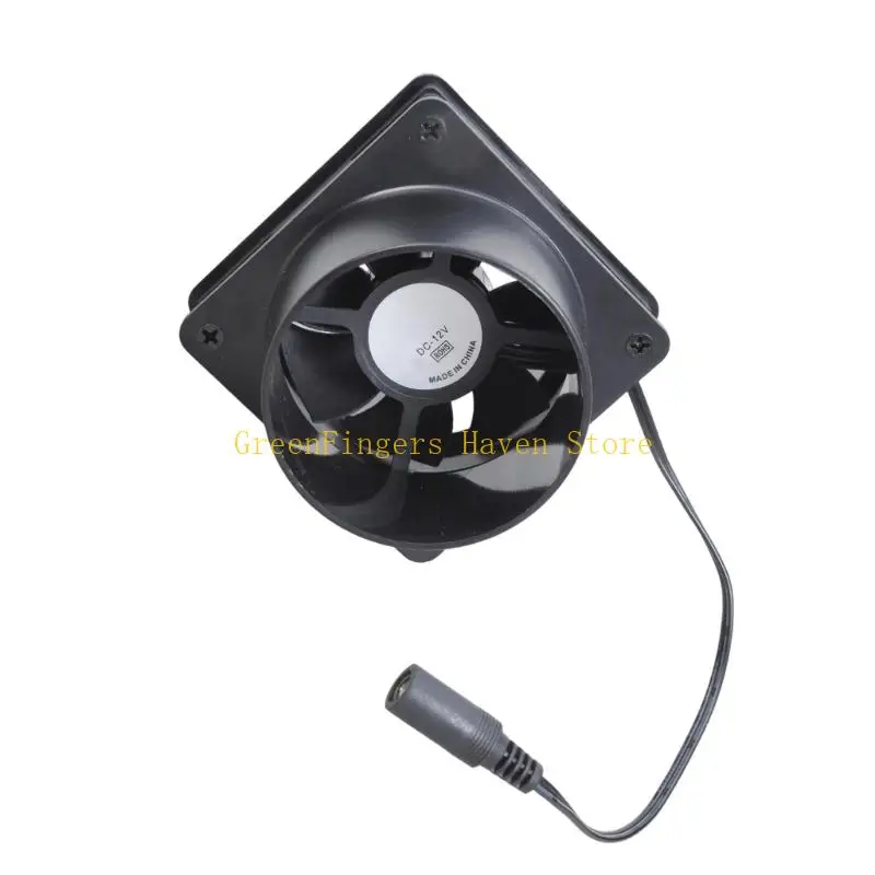 F68D Quiet 4500RPM Air Blower Exhaust Fan For Plant Tent And Workshop Ventilation