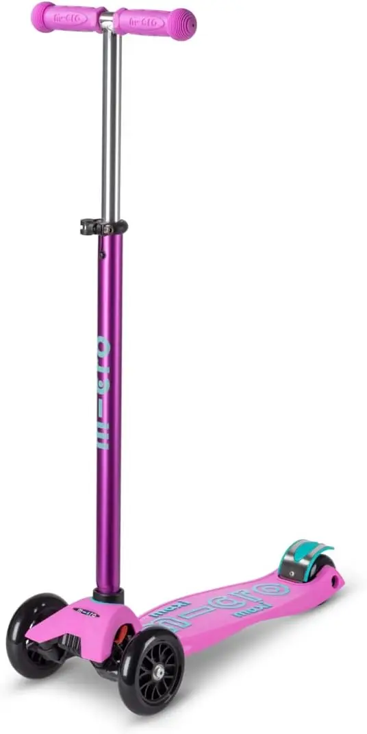 Kickboard - Maxi Deluxe 3-Wheeled, Lean-to-Steer, Swiss-Designed Scooter for Kids, Ages 5-12