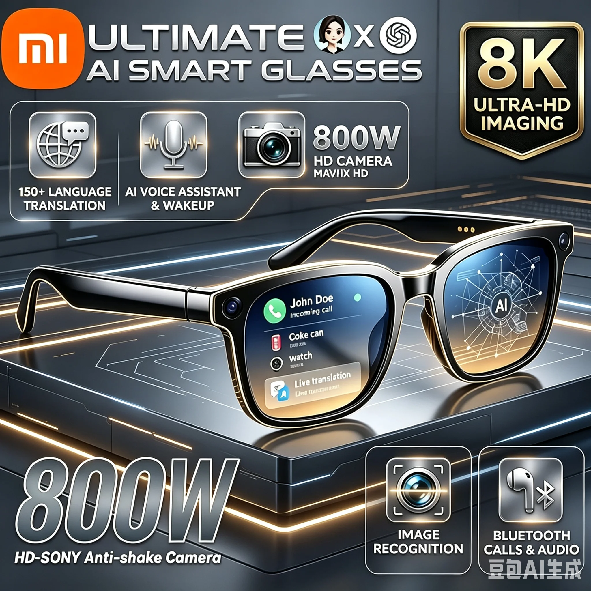 

Xiaomi AI Motorcycle Goggles Motocross Glasses Off-road Sunglasses For Man MTB ATV Mask Windproof Protection Cycling Racings
