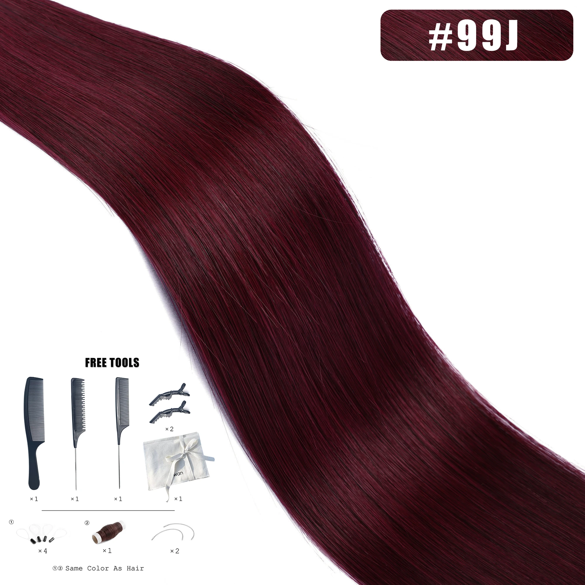 Genius Inslag Extensions van echt haar 50G Remy Menselijk haar Onzichtbare Braziliaanse haarextensies Haarbundels