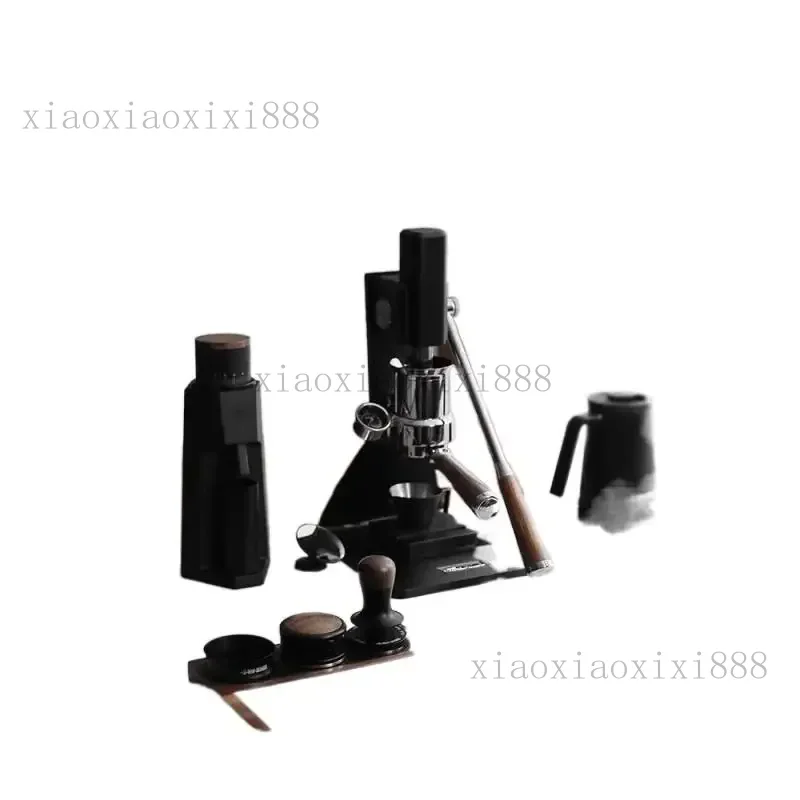 mhw3 ボンバー イタリアン コーヒー マシン ハンドル、ラウンド パウダー ボウル、フィルター ペーパー、モカ ポット 51/53/58mm、ブラシに適しています。