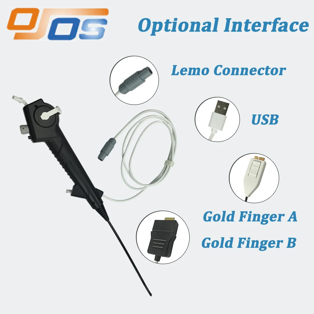 Disposable Endoscope 3.8mm Cystoscope Portable for Veterinary Clinical Diagnosis Flexible Digital Usb Endoscope OEM