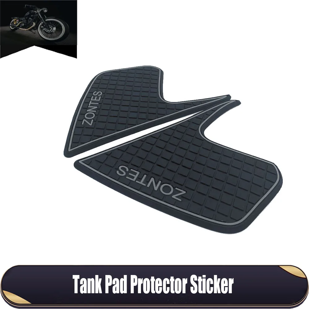 

Gas Knee Grip Tank Traction Pad Side Tank Pad Protector Sticker Decal For ZONTES U-125 U-155 U1-125 U1-155