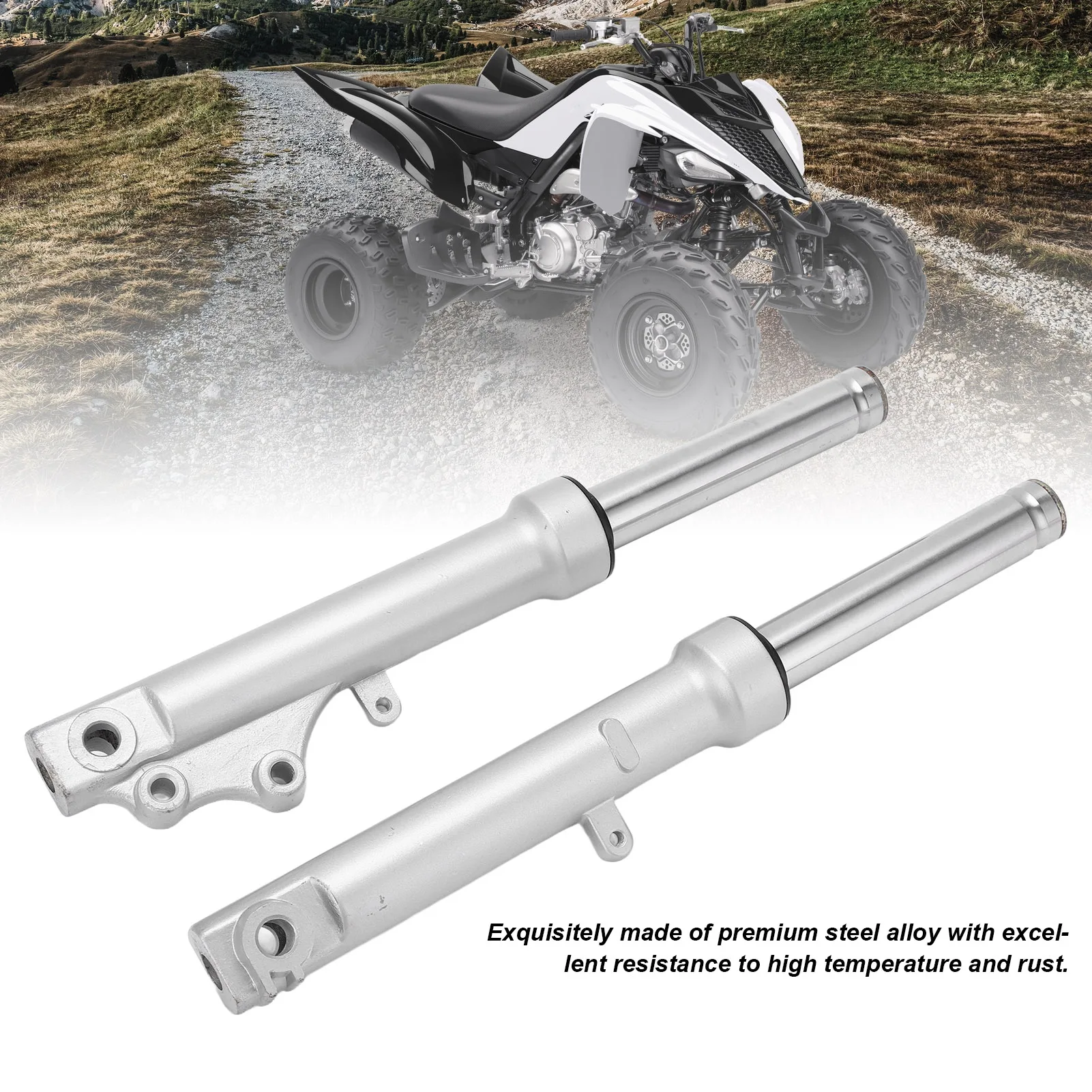 2 قطعة دراجة نارية الجبهة امتصاص الصدمات استبدال مستقيم ل GY6 ‐ 50/60/80cc محرك UTVs #2