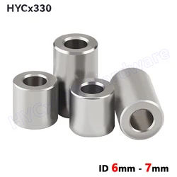 M6 M6.5 M7 304 Stainless Steel Spacer, Unthreaded Bushing Washer, Round Hollow Standoff, Straight Through Column Gasket Sleeve