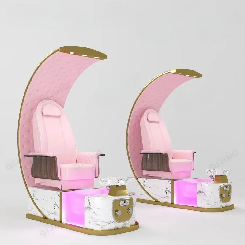 Luxury Professional Foot Spa Pedicure and Manicure Center Chair Nail Desk and Pedicure Package Pedicure Nail Salon