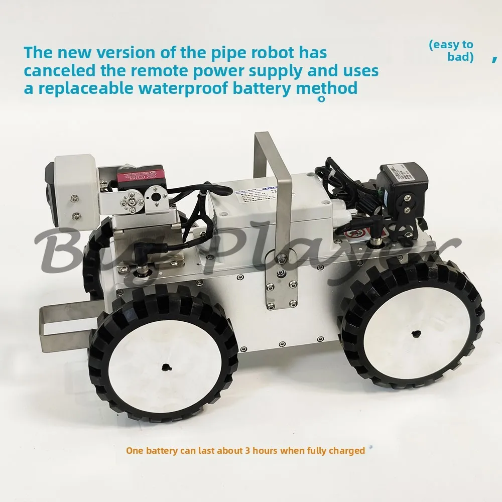 Pipeline Robot Inspection and Maintenance Sewage Pipe Waterproof Soaking in Water Municipal Sewage