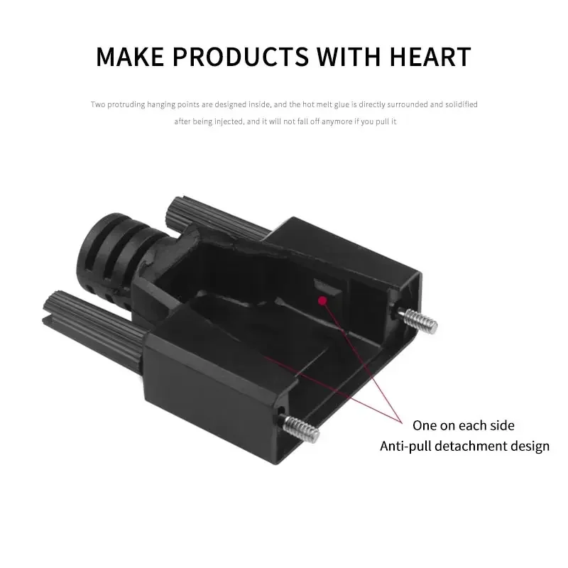 DB15 RS232 Serial Port Header Plug 15pin Male Female Connector Adapter DIY 2-Row Soldering 15 Pin Cable Connectors
