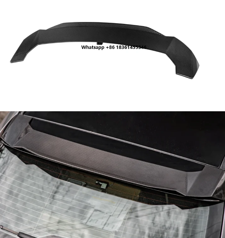 

G81 SQ Style Car Spoiler Carbon Fiber Spoiler Roof Wing Car Rear Spoiler for M3 G81 Touring 2021+