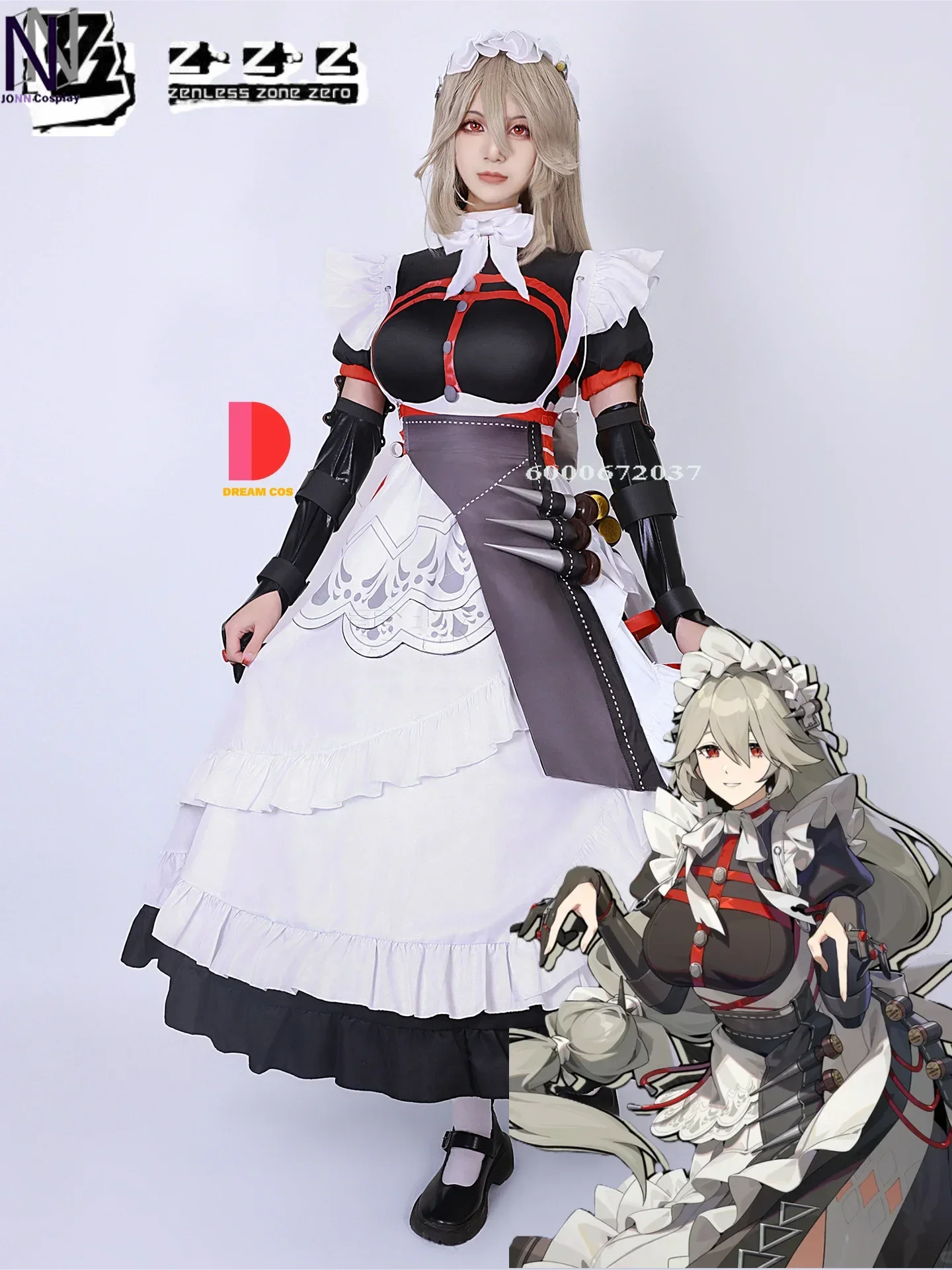 Zenless Zone Zero Game Alexandrina Sebastian Cosplay Costume High Quality Anime Outfit Set Fans Halloween Party Role Play Event