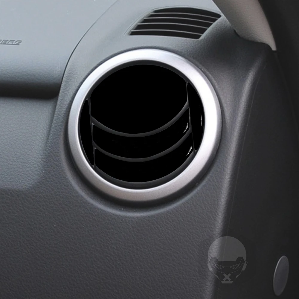 For Suzuki Grand Vitara 2006-2013 Piano Black Both Sides Dashboard Air Conditioning Vent Panel Cover Car Accessories Sticker