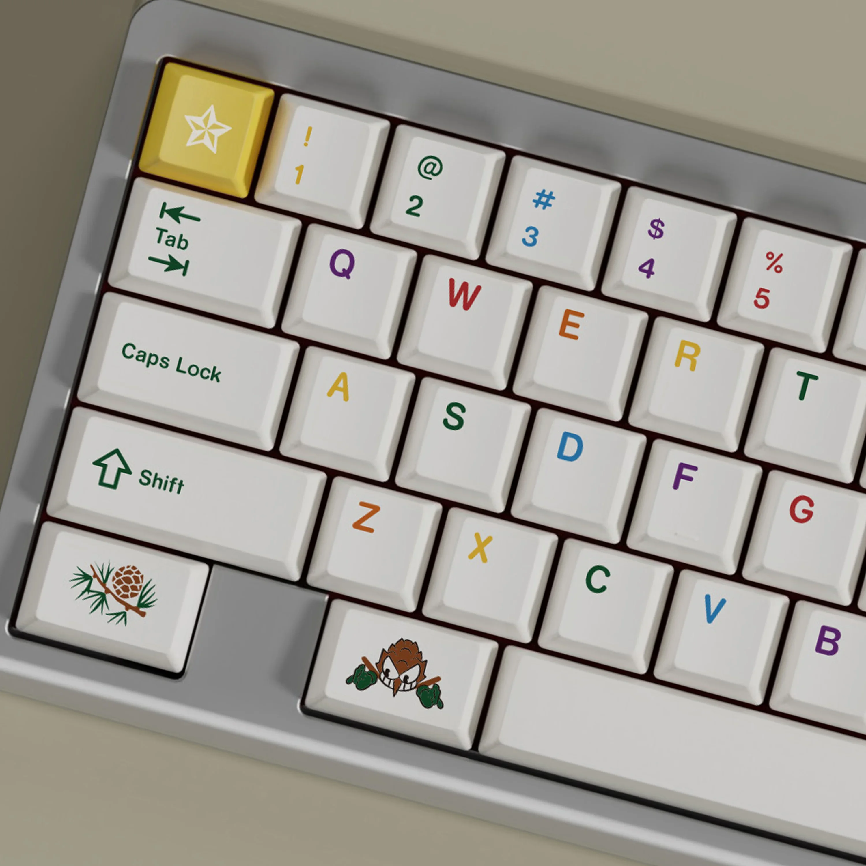 

Customized keyboard pbt sublimation original height keycap split space