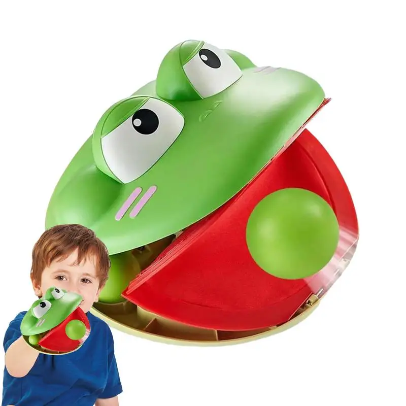 Outdoor Fitness Throwing Hand Toss Ball Throw Catch Toy Parent-Child Interactive Toy Frog Toss And Grip Action Game set for kids