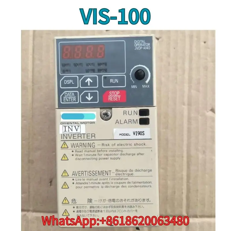 Used Frequency converter VIS-100 test OK Fast Shipping