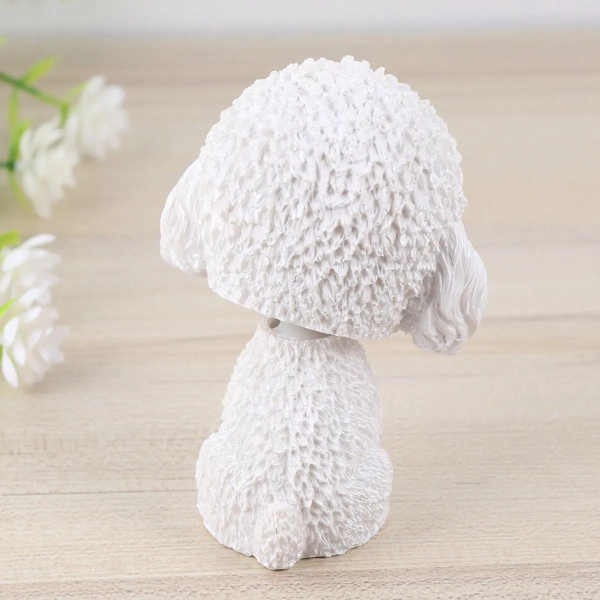 Cartoon Animal Car Interior Ornament Swing Dog Bobblehead Resin Craftwork Decoration for Home Car Relax Driving Fatigue