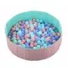 100 pz 5.5 cm palla marina piscina d'acqua dolce palla dell'onda dell'oceano palline di plastica per bambini palla all'aperto palline giocattolo macaron palla dell'oceano