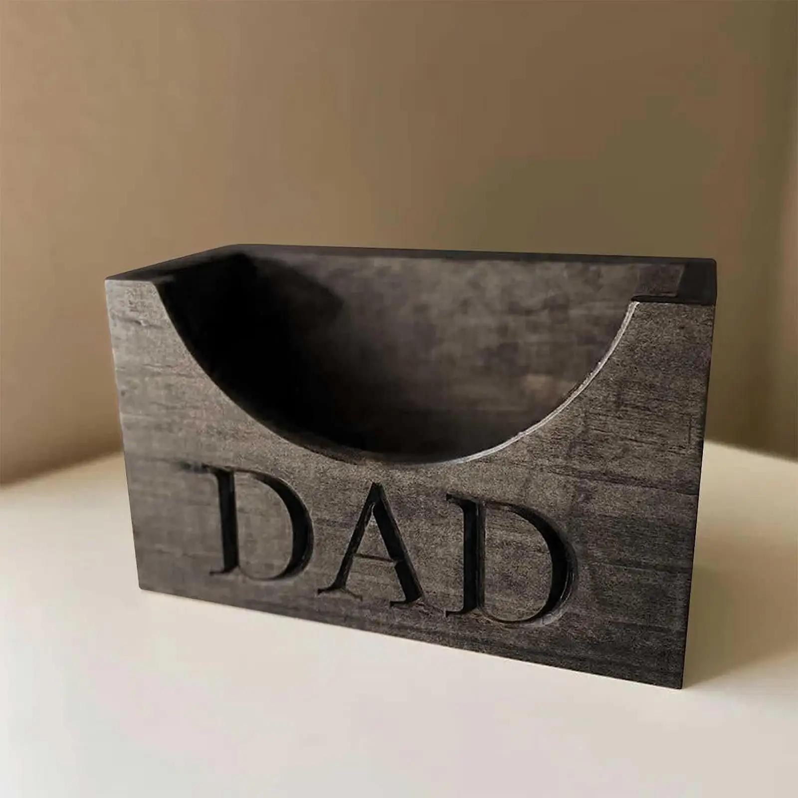 Father's Day Gifts,Wood Hat Box,Small,Fathers Day,Wooden Hat Holder,Father's Day,Baseball Hat Holder for Living Room, Bedroom