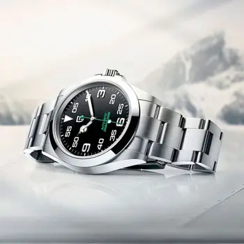 PAGANI DESIGN 【週末セール開催中】 PAGANI DESIGN Men's Chronograph Waterproof Sport Watch, Auto