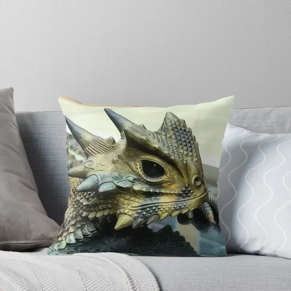 Horny Toad Throw Pillow Decorative Cushion Bed pillowcases Cusions Cover pillow