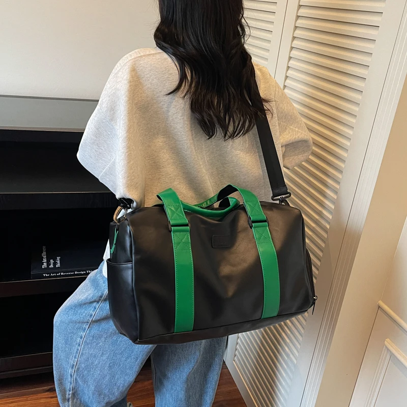 

Легкая дорожная сумка большой вместимости, женская спортивная сумка на короткие расстояния, мужская деловая дорожная сумка, спортивный рюкзак для фитнеса