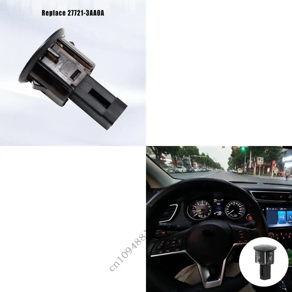 Vehicle Cabin Temperature Sunload ABS Dashboard Housing, 3.5 1.37 in Height for 370Z 27721-3AA0A 27721-3RA0A 277214P000