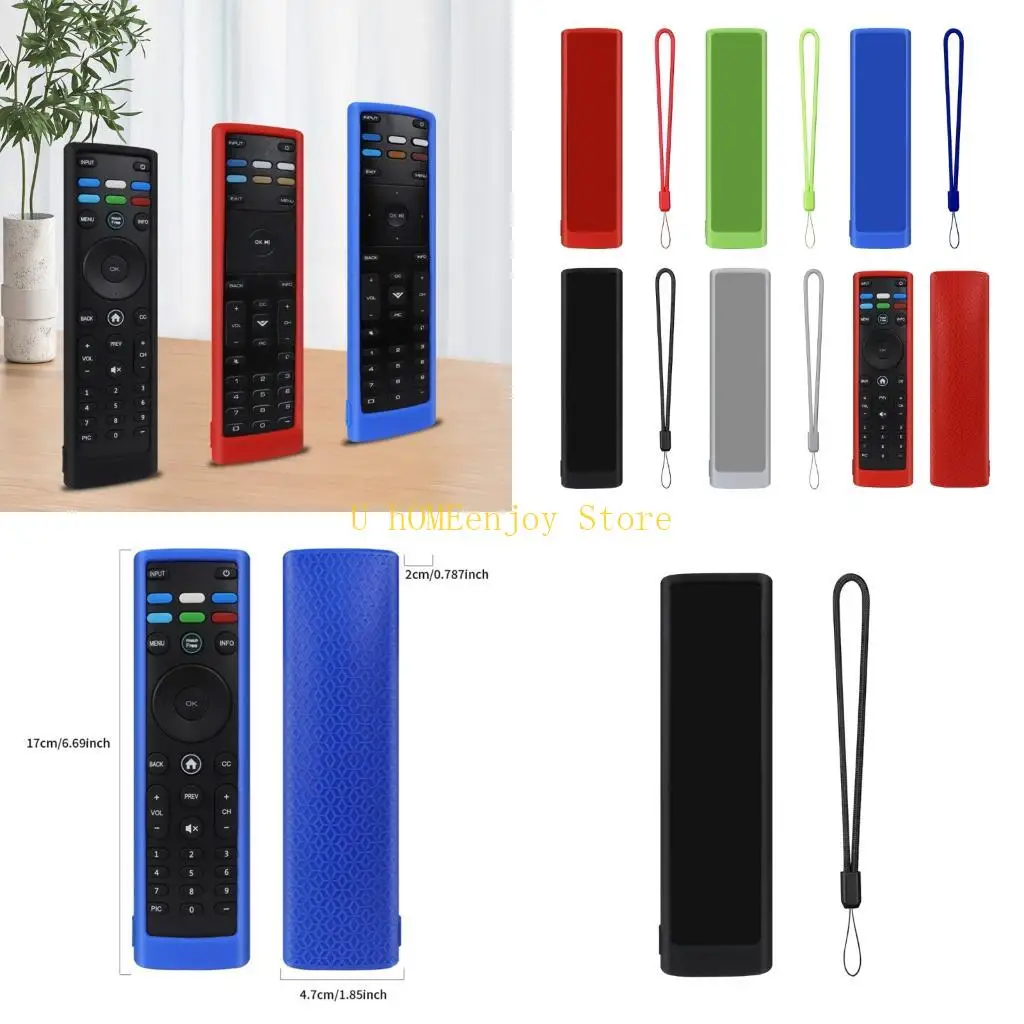 B0KF Protective Silicone Sleeve for XRT140R/136R Television Controller Dustproof Scratch Resistant Bright Color Visibility