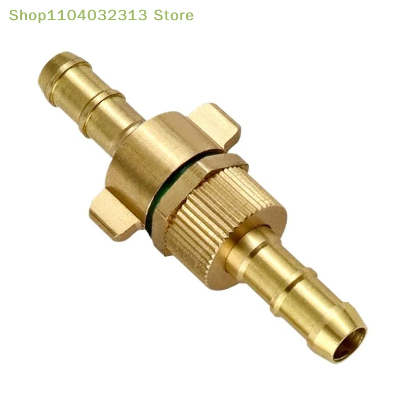 petiteBrass Quick Connect Hose Fittings High Pressure Resistant Leak Proof for Garden Watering Deck Cleaning Useaccessories