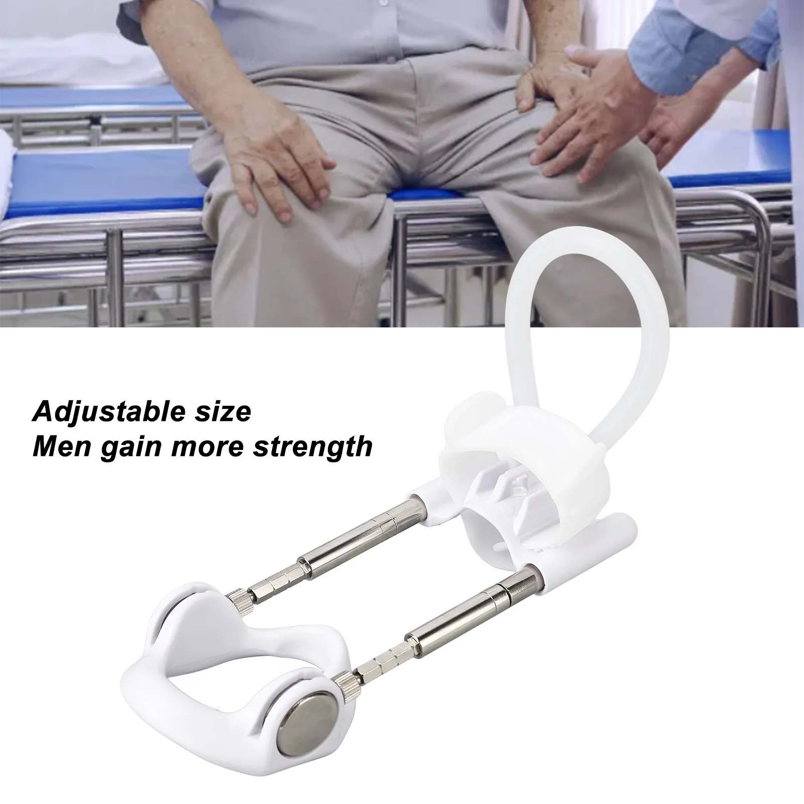 Penis Enlargement Stretch Clamp Extender Penis Stretching Exerciser Penisgrowth Traction Device For Men Portable Sport Train