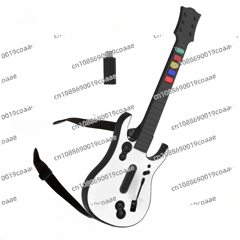 Guitar Hero Game Wireless Gaming Controller Guitar Hero Rock band 2.4 G Remote Guitar Handle Console Gamepad 5Key For PC PS3 PC