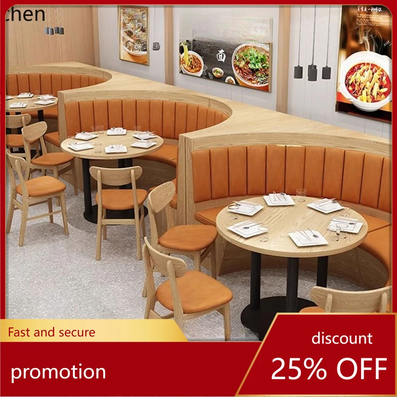 

LXC Simple Natural Wood Color Dining Table and Chair Set Restaurant Corner Sofa Seat Light Luxury Dining Table and Chair