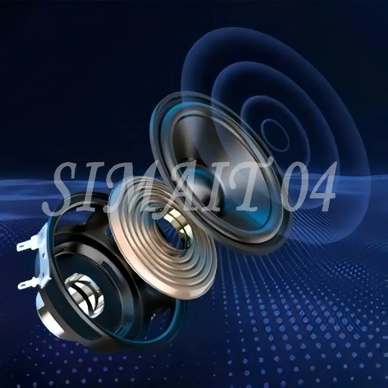 For motorcycle electric bikes, 3.5-inch full-range speakers 4 ohms 30W for onboard DIY