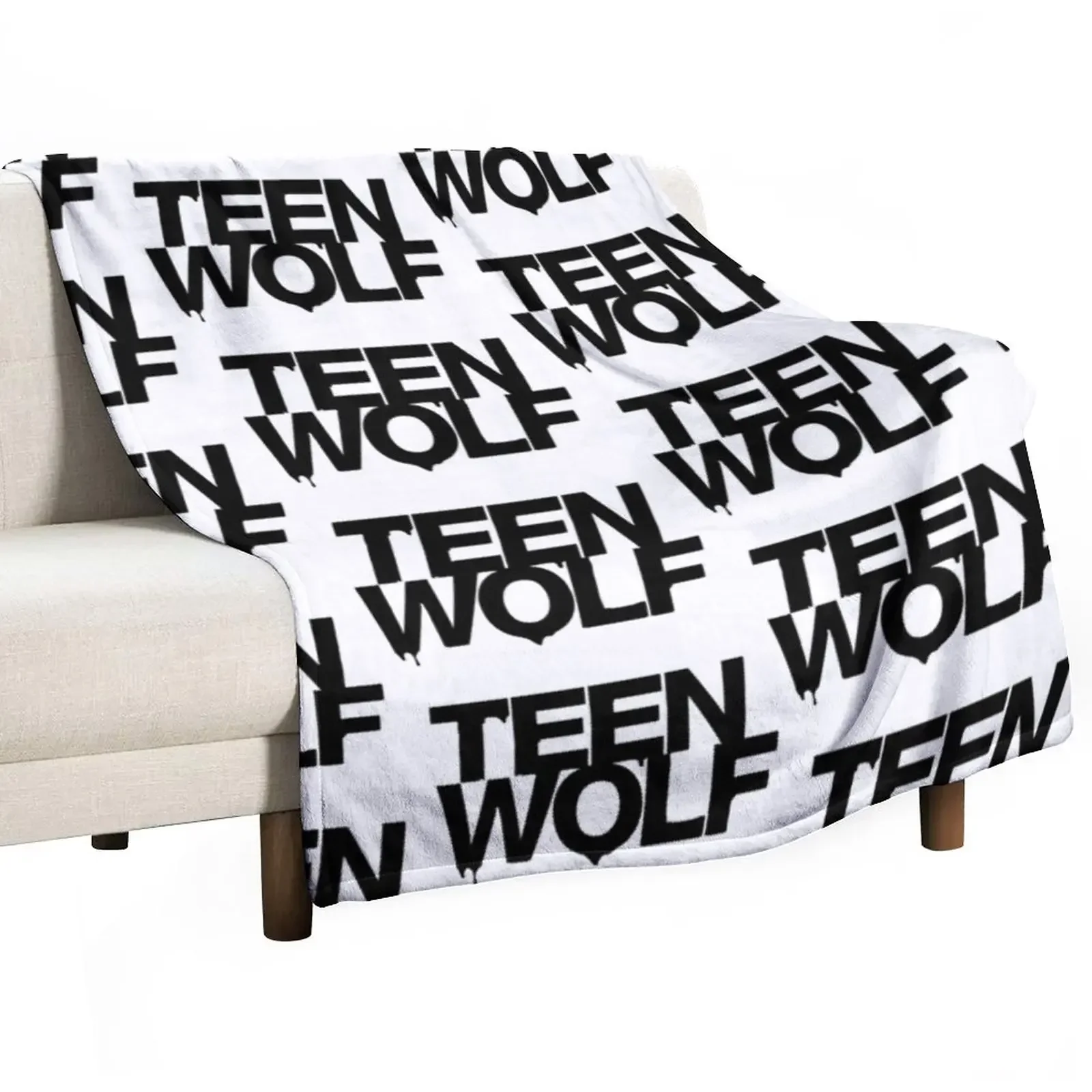 Teen wolf Throw Blanket Sofa Quilt Stuffeds Picnic Blankets