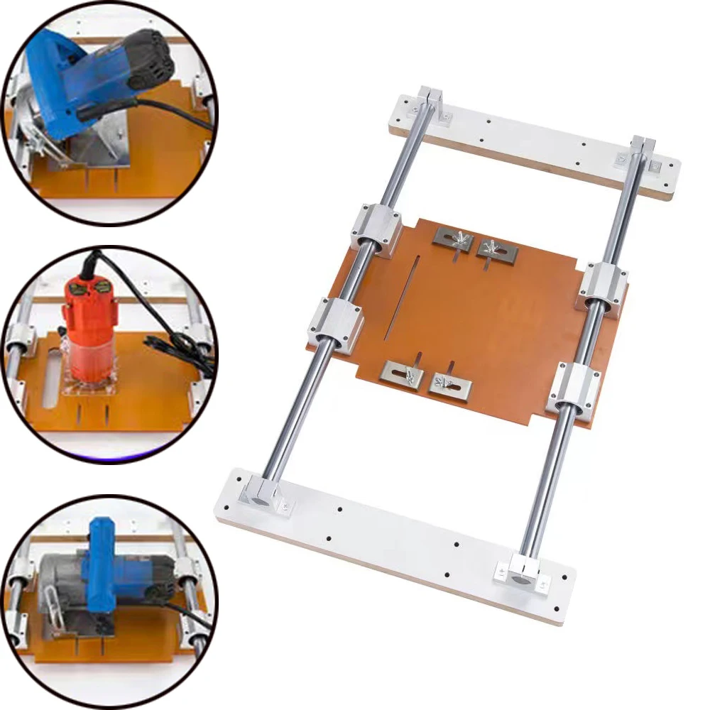 Multi-Function For 4inch Optical  Saw Electricity Circular Saw Edge Guide Cutting Wood Board Gypsum Board Trimming Cutting Tool