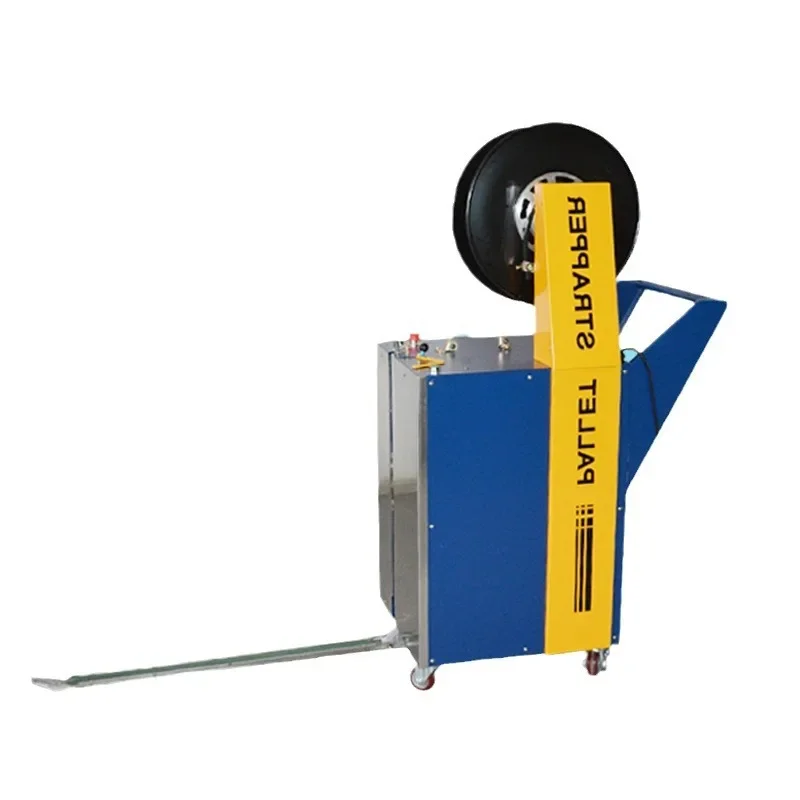 Automatic arrow-piercing pallet baler PP with hot melt tray Automatic baler Carton packaging machine