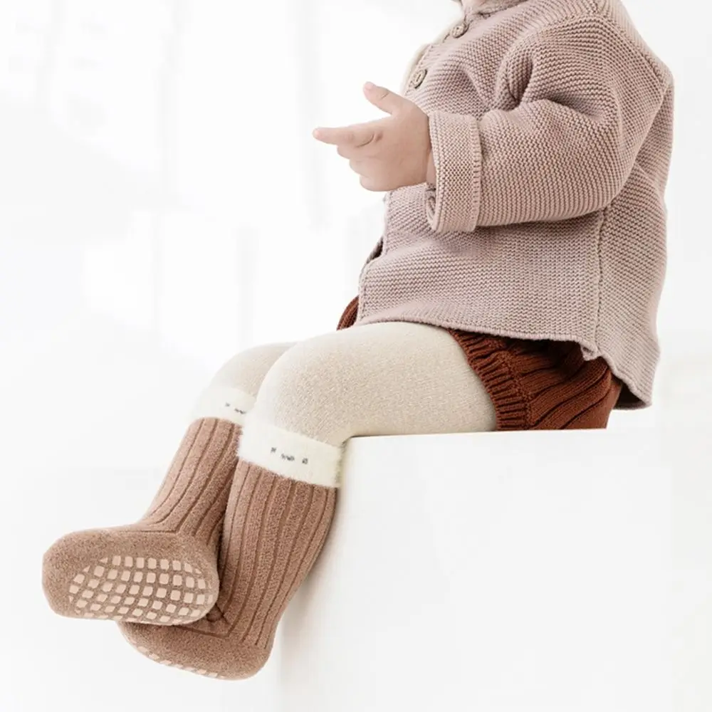 Fashion Winter Baby Socks Warm Soft Toddler Socks Cute Cartoon Thicken Anti Slip Socks Floor