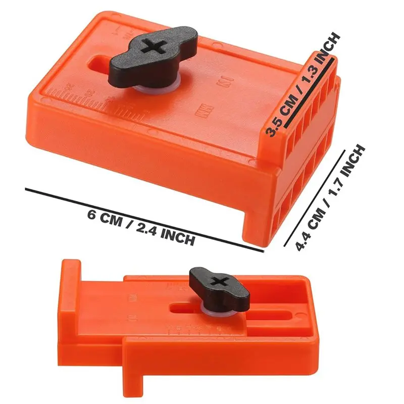 N10R-40-Pack Flooring Spacers, Inch Metric Adjustment Range 1/4 To 1 Inch, 6 To 25Mm, Laminate Wood Flooring Tools